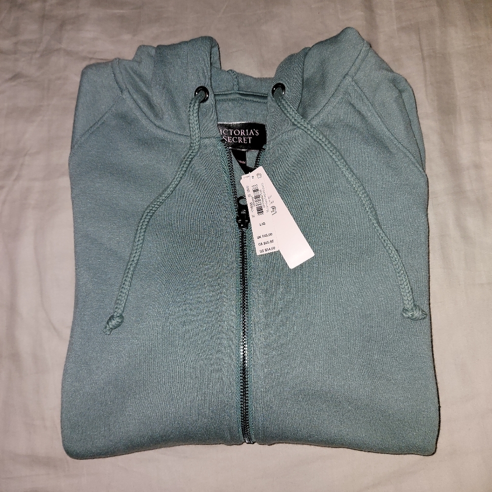 VS Zip Up hoodie size Large NWT